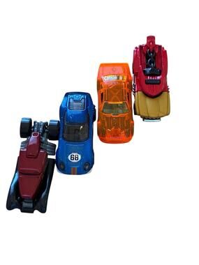 4 Hot Wheels EL SEGUNDO COUPE 68 Netflix 18 Mid Mill Hotweiler Mega Bite Loose